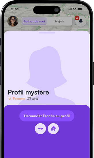 Reste discret avec le mode mystère